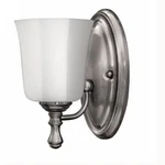 Hinkley Shelly 1-LIGHT Sconce Brushed Nickel. Fixed Price $79.99.