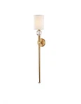 Hudson Valley HUD8436-AGB Transitional One Light Wall-sconces, Aged Brass. Fixed Price $298.00.
