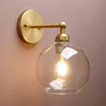 Yosoan Brass Boho Vanity Vintage Gold Bathroom Wall Sconce, Indoor Hardwired .... Fixed Price $105.78.