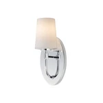 Maxim Lighting Durham Wall Sconce, Polished Chrome/white - 12691WTPC. Fixed Price $112.00.