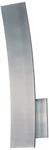 ET2 Alumilux 16" High Satin Aluminum Led Curved Sconce. Fixed Price $302.40.