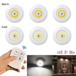 3PCS Led Puck Wireless Under Cabinet Lighting Kitchen Counter Us. Fixed Price $8.98.