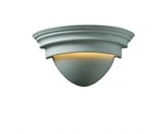 Justice Design CER-1005-BIS Classic Ceramic Wall Sconce Bare Bisque Made In Usa. Fixed Price $142.00.