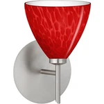 Besa Lighting 1SW-1779RC-LED-SN Mia 5 Inch Satin Nickel Sconce Wall. Fixed Price $328.50.
