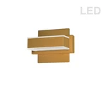 Dainolite Light Led Wall Vanity, Gold VLD-215-1W-GLD. Fixed Price $160.00.