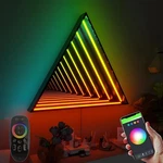 3D Infinity Mirror Light, 12" Triangle Tunnel Wall With 358 Leds, A.... Fixed Price $187.94.