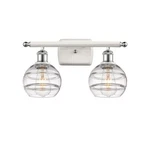 Innovations Lighting 516-2W-9-16 Rochester Vanity White Polished. Fixed Price $376.20.