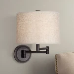 Robert Abbey Sofia Patina Bronze Swing Arm Wall Lamp. Fixed Price $494.40.