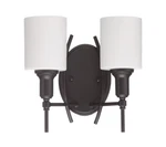 Craftmade Meridian Light Wall Sconce In Espresso With White Opal Glass $132. Fixed Price $47.99.
