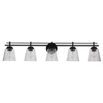 Craftmade 19642FB5 Neighborhood Drake Bathroom Vanity Light Flat Black. Fixed Price $159.99.
