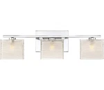 Quoizel WCP8603C Westcap Vanity, 3-LIGHT 180 Total Watts, Polished Chrome. Fixed Price $148.49.