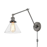 Lnc Swing Arm Wall Sconce Lighting, Glass Lamp With Plug Cord For Bedroom,.... Fixed Price $39.98.