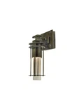 Kalco 2641SB Bathroom Sconces With Clear Glass Shades, Sienna Bronze Finish. Fixed Price $220.00.