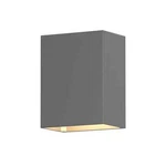 Sonneman Box Led Wall Sconce In Textured Gray. Fixed Price $199.00.
