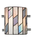 TW13015-P92-DALE Tiffany 7X5.5X7.5 Glacier Wall Sconce. Fixed Price $59.99.