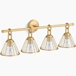 Kohler Terret Four-light Sconce K-27744-SC04-2GL. Fixed Price $300.00.