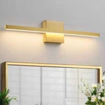 Kaisite 24 In. 1-LIGHT Gold Led Vanity Bar, Dimmable Bathroom. Fixed Price $24.99.