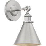 Savoy House Lighting 9-0901-1-SN Glenn Swing Arm Or Wall Lamp Satin Nickel. Fixed Price $172.80.