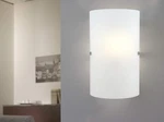Eglo Troy 3 Light Matte Nickel Wall Sconce Glass Shade. Fixed Price $25.49.
