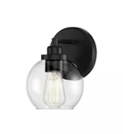 Savoy House Carson Light Sconce, Matte Black 9-4050-1-BK. Fixed Price $79.99.