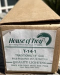 House Of Troy T-14-1 "traditional" Style- 14" Picture Light Gold Nib. Fixed Price $64.99.