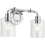 Chrome Two Light Bath From The Gunnison Collection. Fixed Price $194.99.