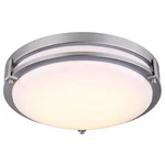 Canarm Gilda 32.5W Led Flush Mount In Brushed Nickel And Acrylic Lens. Fixed Price $80.80.