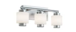 Afx SYDV2107LAJUD Sydney 3 Light 7"W Led Vanity - Nickel. Fixed Price $150.40.