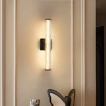 20" 2PCS Elegant Wall Light Clear Wave Glass Shade Sconce Bedroom Vanity Fixture. Fixed Price $133.99.