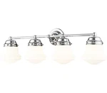 Z-lite 735-4V-CH Vaughn Vanity, 4-LIGHT 240 Total Watts, Chrome. Fixed Price $170.96.