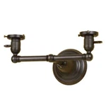 Meyda Lighting 13'W Paddle Socket 2 Lt Wall Sconce, Craftsman - 101834. Fixed Price $508.75.