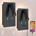 Zerouno Dimmable Wall Mounted Reading Light Set Of 2,ADJUSTABLE Headboard Plu.... Fixed Price $181.39.