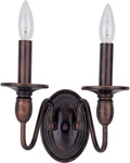 Maxim Lighting 11032OI Towne 2-LIGHT Wall Sconce Oil Rubbed Bronze. Fixed Price $68.00.
