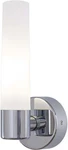 George Kovacs Saber Glass Wall Sconce Lighting, 1 Fluorescent, Chrome. Fixed Price $50.19.