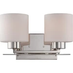 Nuvo Lighting 60/5202 Parallel Bathroom Vanity Polished Nickel. Fixed Price $179.99.