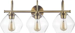 Globe Electric 63000103 26" 3-LIGHT Vanity Fixture, 11.37 Inches, Gold Harrow. Fixed Price $180.66.