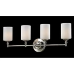 Z-lite Cannondale Vanity Light, Chrome, Matte Opal 2103-4V. Fixed Price $99.99.