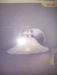 Portfolio Delina Brushed Nickle Vanity Light 8X9X6 06122655. Fixed Price $19.05.