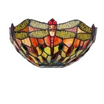 Chloe Lighting Empress Dragonfly Tiffany-style Dark Bronze 1 Wall.... Fixed Price $86.73.