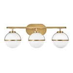 Hinkley 5663HB-LL Hollis Light Vanity Led Glass Globe Fixture-heritage Brass. Fixed Price $521.55.