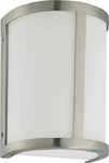 Nuvo 60-2868 Wall Sconce Brushed Nickel Finish With Satin White Glass. Fixed Price $109.99.