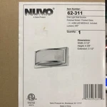 Nuvo 62-311 1-LIGHT Wall Mounted Led Sconce Polished Nickel Finish. Fixed Price $69.95.