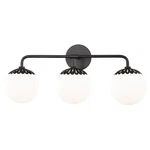 Mitzi H193303-OB, 3-LIGHT 24 Inch Bath Vanity & Wall Old Bronze Finish. Fixed Price $357.00.