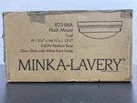 Minka Lavery 823-66A Light 13.25" Wide Flush Mount Ceiling Fixture Coal. Fixed Price $87.21.