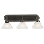 Design House 517615 Millbridge Vanity Light Dimmable Frosted Glass. Fixed Price $75.44.