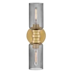 Lark Naomi Light 6" Sconce, Lacquered Brass/smoked 85612LCB-SM. Fixed Price $212.50.