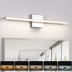 Brivolart Chrome Vanity Lights For Bathroom 5CCT Dimmable Lighting F.... Fixed Price $40.62.