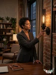 Elegant Lighting 1450W5BK Nelson Black Wall Sconce. Fixed Price $60.30.