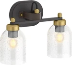 Kohler Lighting 38417-SC02 Tannage 15"W Vanity Matte Black /. Fixed Price $269.70.