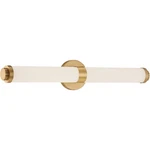 Access Lighting Aqua 25" Vanity, Brushed Gold Opal Glass 62531LEDD-BG-OPL. Fixed Price $232.00.